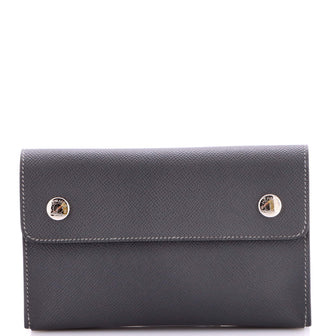Hermes Double Snap Pochette Crossbody Epsom