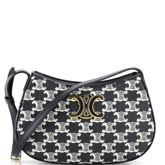 Celine Triomphe Tilly Bag Triomphe Coated Canvas Medium