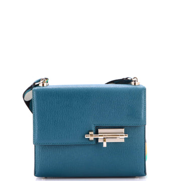 Hermes Verrou Bag Chevre Mysore and Canvas Mini