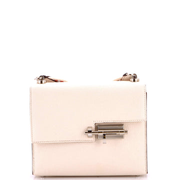 Hermes Verrou Bag Chevre Mysore and Canvas Mini