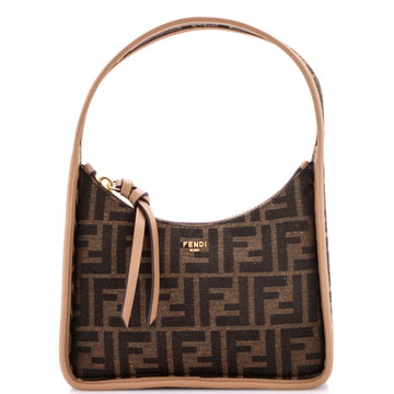 Fendi Fendessence Hobo Zucca Canvas Mini