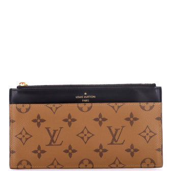 Louis Vuitton Slim Purse Reverse Monogram Canvas