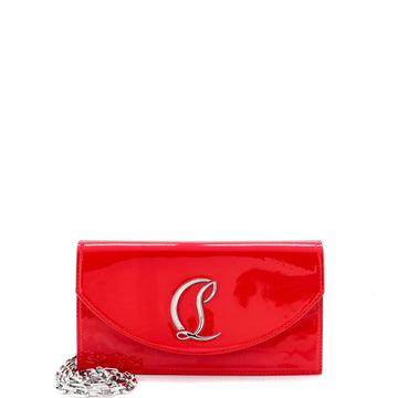 Christian Louboutin Loubi54 Chain Clutch Patent