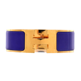 Hermes Clic H Bracelet Enamel Wide