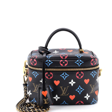 Louis Vuitton Vanity Handbag Limited Edition Game On Multicolor Monogram PM