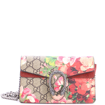 Gucci Dionysus Bag Blooms Print GG Coated Canvas Super Mini