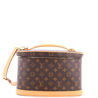 Louis Vuitton Nice Train Case Monogram Canvas