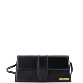 Jacquemus Le Bambino Top Handle Flap Bag Leather Long