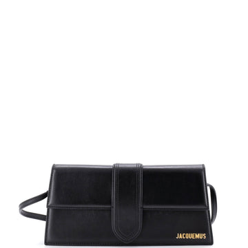 Jacquemus Le Bambino Top Handle Flap Bag Leather Long