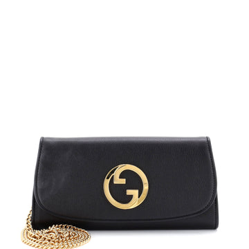 Gucci Blondie NM Continental Chain Wallet Leather
