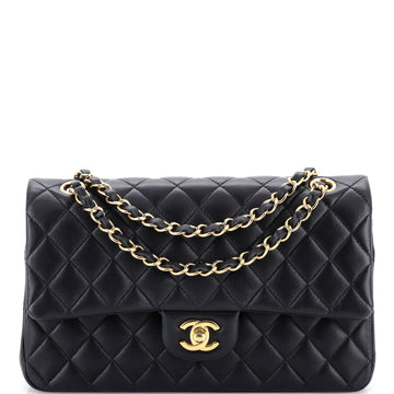 Chanel Classic Double Flap Bag Quilted Lambskin Medium