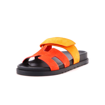 Hermes Women's Chypre Sandals Suede