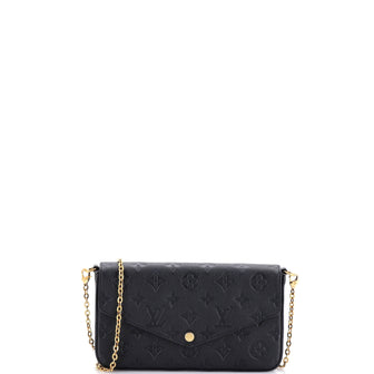 Louis Vuitton Felicie Pochette Monogram Empreinte Leather