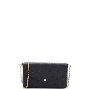 Louis Vuitton Felicie Pochette Monogram Empreinte Leather