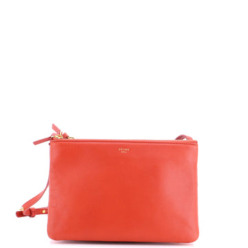 Celine Trio Crossbody Bag Leather Small