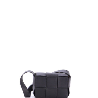 Bottega Veneta Cassette Crossbody Bag Maxi Intrecciato Leather Candy