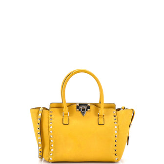 Valentino Garavani Rockstud Tote Rigid Leather Small