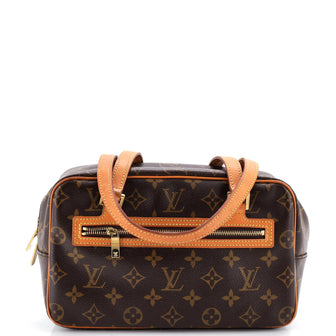 Louis Vuitton Cite Handbag Monogram Canvas MM