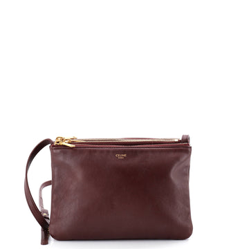 Celine Trio Crossbody Bag Leather Small