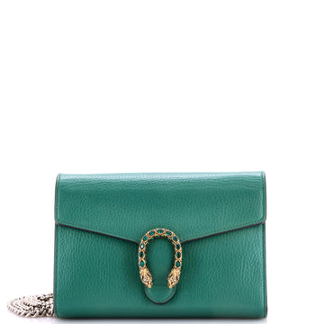 Gucci Dionysus Chain Wallet Leather with Embellished Detail Small