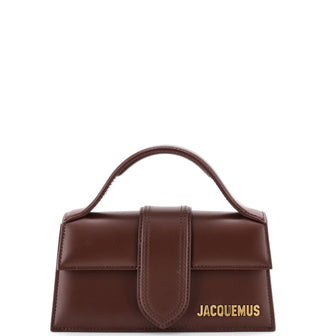 Jacquemus Le Bambino Top Handle Flap Bag Leather