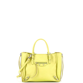 Balenciaga Papier A4 Zip Around Classic Studs Bag Leather Mini