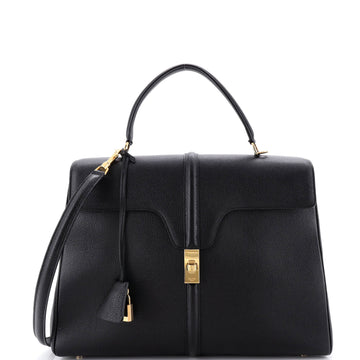 Celine 16 Top Handle Bag Grained Calfskin Medium