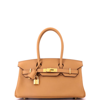 Hermes Shoulder Light Birkin Bag Evercolor 29