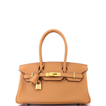 Hermes Shoulder Light Birkin Bag Evercolor 29