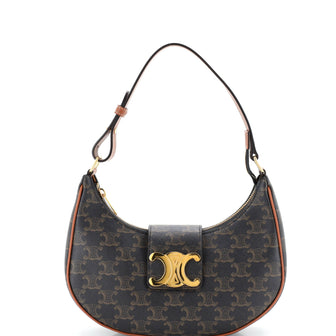 Celine Ava Triomphe Bag Triomphe Coated Canvas