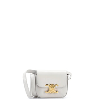 Celine Claude Shoulder Bag Leather Mini