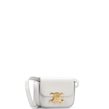 Celine Claude Shoulder Bag Leather Mini