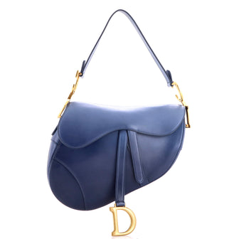 Christian Dior Saddle Handbag Gradient Leather Medium