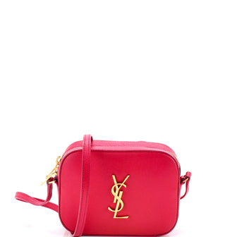 Saint Laurent Classic Monogram Camera Bag Leather Small