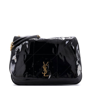 Saint Laurent Jamie 4.3 Shoulder Bag Quilted Patent Large