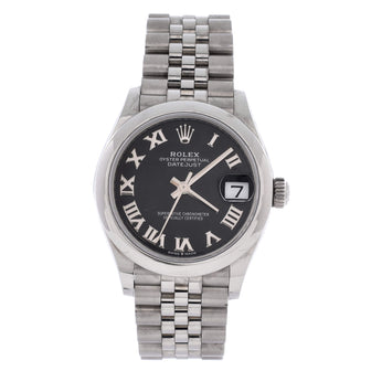 Rolex Oyster Perpetual Datejust Automatic Watch Stainless Steel 31