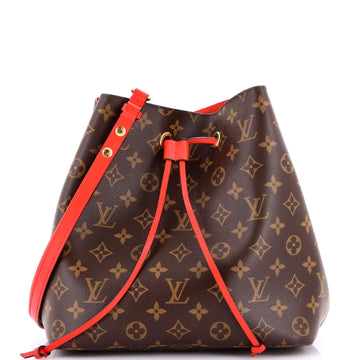 Louis Vuitton NeoNoe Handbag Monogram Canvas with Leather MM