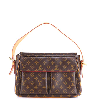 Louis Vuitton Viva Cite Handbag Monogram Canvas GM