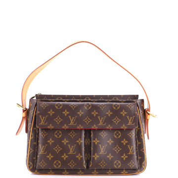 Louis Vuitton Viva Cite Handbag Monogram Canvas GM
