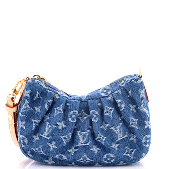 Louis Vuitton Pochette Valley Monogram Denim