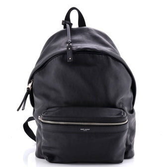 Saint Laurent City Backpack Leather Medium