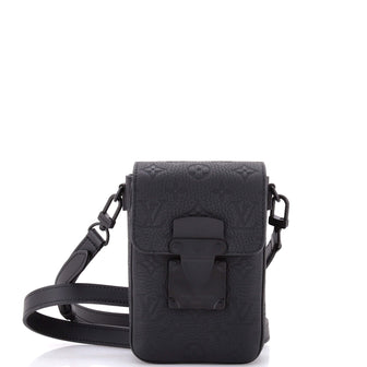 Louis Vuitton S Lock Vertical Wearable Wallet Monogram Taurillon Leather