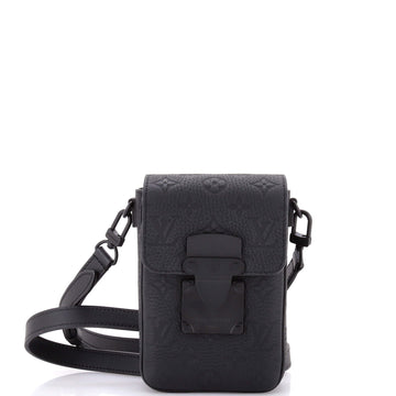 Louis Vuitton S Lock Vertical Wearable Wallet Monogram Taurillon Leather