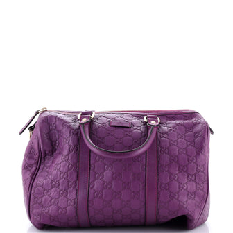 Gucci Joy Boston Bag Guccissima Leather Medium