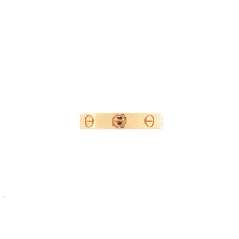 Cartier Love Wedding Band Ring 18K Yellow Gold
