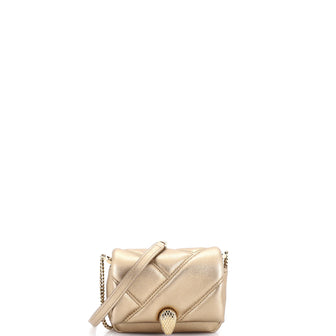 Bvlgari Serpenti Cabochon Shoulder Bag Diagonal Quilted Leather Micro