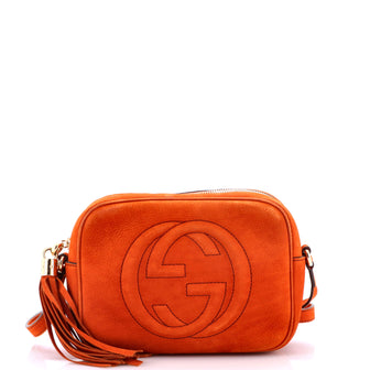 Gucci Soho Disco Crossbody Bag Nubuck Small