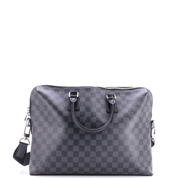 Louis Vuitton Porte-Documents Jour Bag Damier Graphite