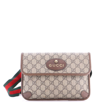 Gucci Neo Vintage Flap Messenger GG Coated Canvas Small