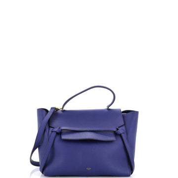 Celine Belt Bag Textured Leather Mini